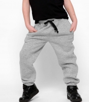 Детские спортивные брюки в сером цвете 32010