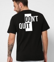 Футболка мужская с принтом Don't Quit CRC 16006-8 56328