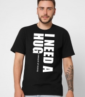 Футболка мужская с принтом Hug CRC 16011-8 56337