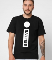 Футболка мужская с принтом Believe CRC 16013-8 56341