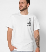 Футболка мужская с принтом Makes Happy CRC 16016-3 56347