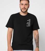 Футболка мужская с принтом Makes Happy CRC 16016-8 56348