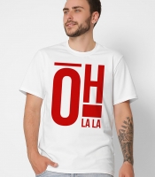 Футболка мужская с принтом Oh La La CRC 16021-3 56358