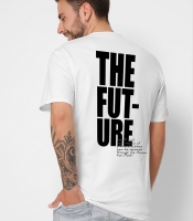 Футболка мужская с принтом The Future CRC 16026-3 56367