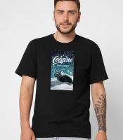 Футболка мужская с принтом Cocaine Cat CRC 16039-8 57056
