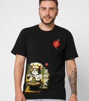 Футболка мужская с принтом Lapsha Cat CRC 16047-8 57067