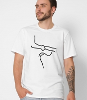 Футболка мужская с принтом Pose Sex CRC 16052-3 57073