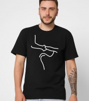 Футболка мужская с принтом Pose Sex CRC 16052-8 57074