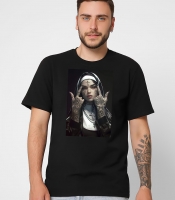 Футболка мужская с принтом Tattooed Saint CRC 16058-8 57082