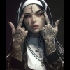 Футболка мужская с принтом Tattooed Saint CRC 16058-8 57082  xp-2145
