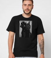 Футболка мужская с принтом Vogue Kitty CRC 16061-8 57087