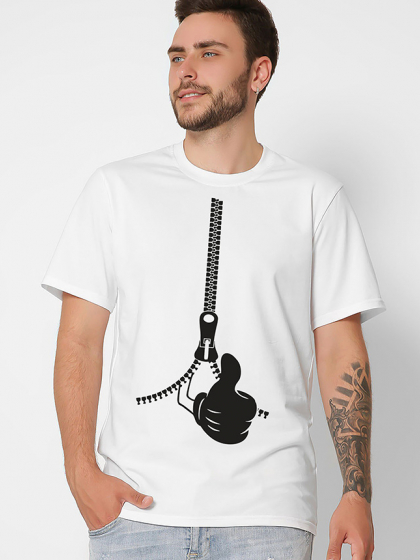 Футболка мужская с принтом Zipper CRC 16062-3 57088