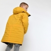 Зимняя горчичная куртка на пуху для мальчика 56024  xp-2172