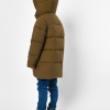 Классический зимний пуховик для мальчика цвета хаки 56306 xp-2177 Классический зимний пуховик для мальчика цвета хаки 56306 xp-2177