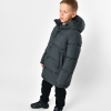 Классический зимний пуховик для мальчика цвета графит 56304 xp-2179 Классический зимний пуховик для мальчика цвета графит 56304 xp-2179