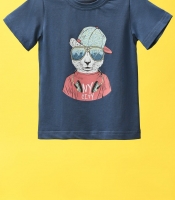 Детская футболка Standart з принтом кота 34494