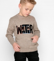 Детский бежевый свитер "Weather" 53236