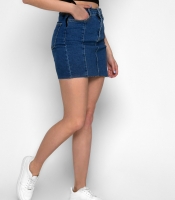 Юбка женская джинсовая мини ZDN -32152-2 58063