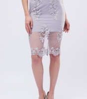 Юбка женская миди кружевная Carica UB-3240-23 58100