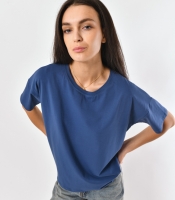 Футболка женская базовая oversize Standart CRC FS-216-35 57784