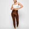 Коричневые леггинсы на резинках 48530 xp-2328 Коричневые леггинсы на резинках 48530 xp-2328