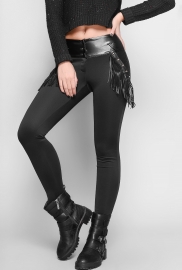 Стильные леггинсы с бахромой 11280 Стильные леггинсы с бахромой 11280