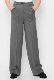 Серые классические женские брюки 43287 Серые классические женские брюки 43287