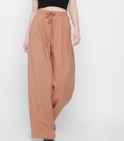 Широкие брюки на завязке 43299