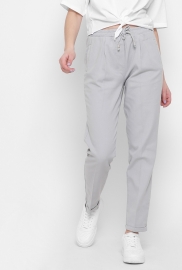 Демисезонные брюки серого цвета 43315 Демисезонные брюки серого цвета 43315