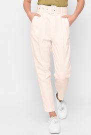 Легкие классические брюки с поясом 43334 Легкие классические брюки с поясом 43334