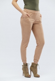 Замшевые брюки на манжетах 27943 Замшевые брюки на манжетах 27943