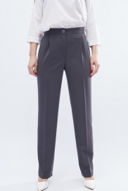 Классические серые свободные брюки 32599 Классические серые свободные брюки 32599