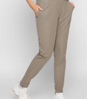 Повседневные брюки хаки с молниями 32829