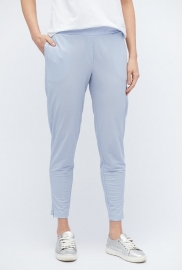 Повседневные голубые брюки с молниями 32831 Повседневные голубые брюки с молниями 32831