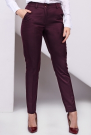 Классические брюки марсала со стрелками 35105 Классические брюки марсала со стрелками 35105