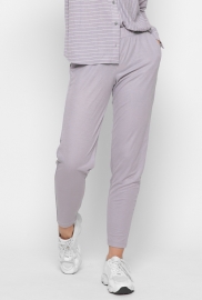 Однотонные серые брюки на резинке 35507 Однотонные серые брюки на резинке 35507