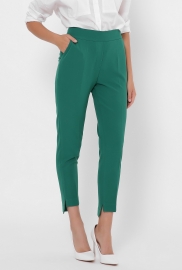Стильные зеленые брюки 36020 Стильные зеленые брюки 36020