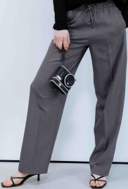 Темные женские брюки свободного кроя 55927 Темные женские брюки свободного кроя 55927