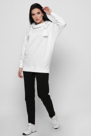 Стильный повседневный костюм с худи 36284 Стильный повседневный костюм с худи 36284