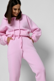 Теплый розовый спортивный костюм 52676 Теплый розовый спортивный костюм 52676
