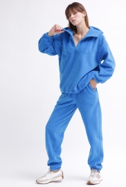 Женский синий флисовый костюм 55860 Женский синий флисовый костюм 55860