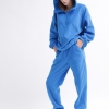 Женский синий флисовый костюм 55860  xp-2457