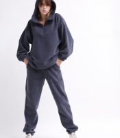 Женский графитовый флисовый костюм 55858