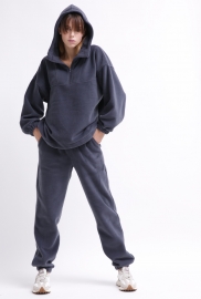 Женский графитовый флисовый костюм 55858 Женский графитовый флисовый костюм 55858