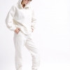 Женский молочный флисовый костюм 55857 xp-2459 Женский молочный флисовый костюм 55857 xp-2459