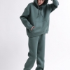 Уютный зеленый спортивный костюм в стиле оверсайз 55864  xp-2461