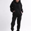 Уютный черный спортивный костюм в стиле оверсайз 55862 xp-2464 Уютный черный спортивный костюм в стиле оверсайз 55862 xp-2464