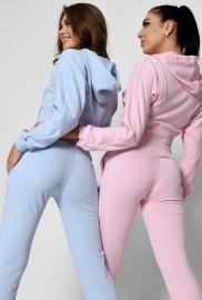 Спортивный костюм-двойка с худи и штанами 51233 Спортивный костюм-двойка с худи и штанами 51233