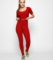 Красный спортивный костюм 48586