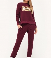 Спортивный костюм со свитшотом и брюками 28146